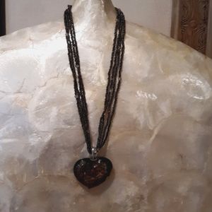 Glass necklace